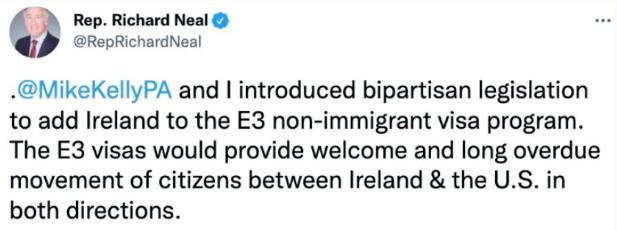 爱尔兰加入美国E3签证计划即将立法！期待值再提升！